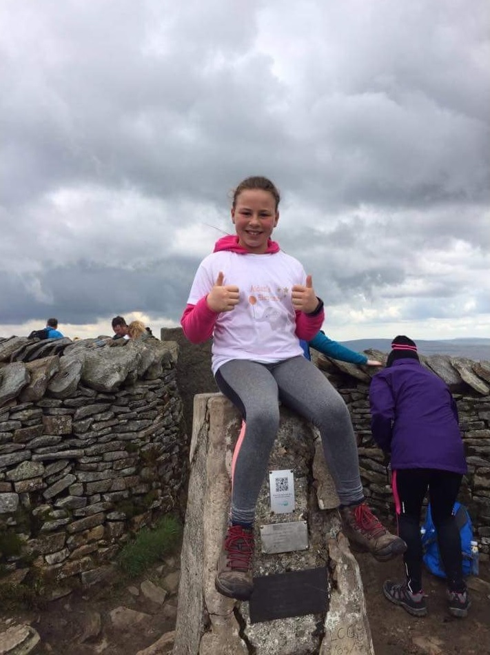 Sutton girl, 10, completes gruelling challenge in memory of baby cousin - Keighley News