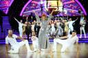 Stacey Dooley and performers at Arena Birmingham for the launch of the 2020 Strictly Come Dancing UK and Ireland Tour. Picture by Joe Giddens/PA Wire.