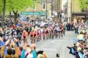 The Tour de Yorkshire comes through Skipton in 2019. Picture Judy Probst