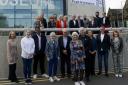 The UK City of Culture 2025 judges after their arrival in Bradford (photo: Tim Smith)