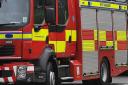 A fire has been reported at a football club's changing room in Keighley this morning