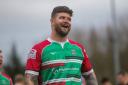 Adam Horsfall was all smiles after his early try, but he was later sin-binned, and his team blew a lead at the last to only draw with Huddersfield Laund Hill.