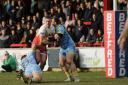 Action from Cougars' home game with Newcastle in the Betfred Championship last season.