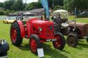 Tractors on show at the annual gathering