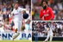 Jonny Bairstow, left, Adil Rashid and Harry Brook are set to receive the Freedom of Bradford
