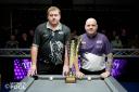Chris Melling (right) tends to have success on the Ultimate Pool circuit.