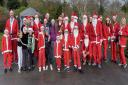 Participants in last year's Santa fun run