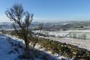 A photo taken above Silsden by Yvonne Webber. All images shown will feature in the exhibition