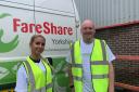 Yorkshire Building Society staff volunteer with FareShare