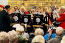 Haworth Band performs at Riddlesden United Reformed Church