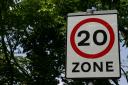 A 20mph limit is in place