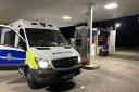 Batley and Spen police are investigating fire extinguisher thefts from petrol stations.