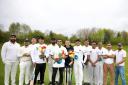 Basingstoke Capital Cricket Club players honour their sponsors and patrons at an official launch