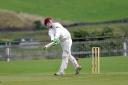 Matthew Wear starred with bat and ball in the final for Denholme, scoring 40 and taking 3-31