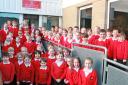 KVU Singers are performing a Christmas concert with the East Morton Primary School Choir, pictured
