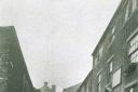 THIS old view of what came to be known as Baptist Square – near the bottom of West Lane – illustrates the earlier years of the baptists in Keighley, with their Turkey Street Chapel on the right and their Sunday School on the left.