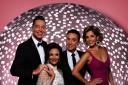 Strictly Come Dancing arena tour judges Craig Revel Horwood, Shirley Ballas, Bruno Tonioli, Dame Darcey Bussell. Picture by BBC/ Ray Burmiston
