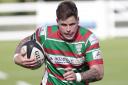 Jack Atkinson scored two tries in Keighley's big win. Picture: Charlie Perry.