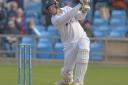 Tom Kohler-Cadmore flayed his way to 46, Yorkshire's top score in their first innings. Picture: Ray Spencer.