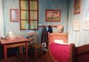 The recreation of Van Gogh's room