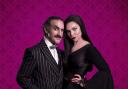 Cameron Blakely and Samantha Womack in The Addams Family. Picture by Matt Martin
