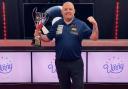 Chris Melling, seen here lifting the Champions League Pool trophy last year, has gone out at the last-16 stage this time around. Picture: Ultimate Pool.