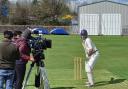 Filming takes place at Keighley Cricket Club