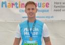 Alex Young, who completed the Great North Run for Martin House