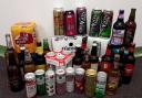 Some of the alcohol illegally sold during the test purchase operation