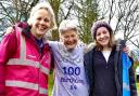 From left, Maggie Fletcher, Norma Peace and Cliffe Castle run director Lorna Hubbard