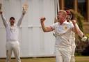 Steeton appeal for a wicket during their seven-wicket win over Bardsey on Saturday