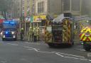 The scene of the fire in North Street