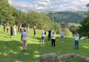 A tai chi session at last year's event