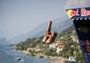 Matt Cowen takes the plunge at Lake Garda