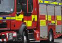 Firefighters were called out to a bedroom blaze