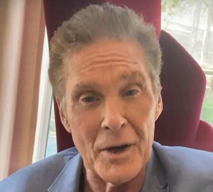 David Hasselhoff delivers his special message to Airedale staff