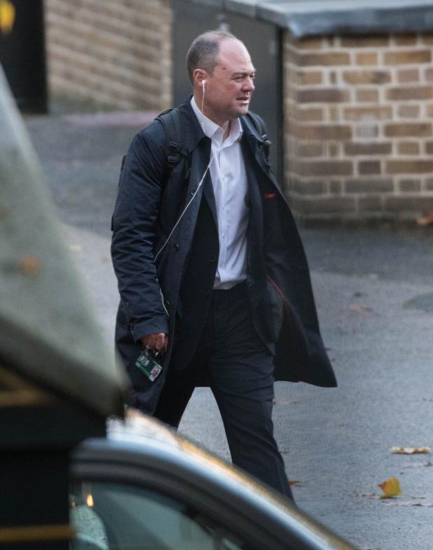 Keighley News: The Prime Minister's former director of communications James Slack who has apologised for the "anger and hurt" caused by a leaving party held in Downing Street the night before the Duke of Edinburgh's funeral. Photo via PA.