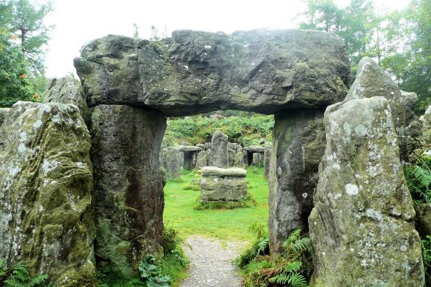 Druid’s Temple near Masham. The design was inspired by Stonehenge
