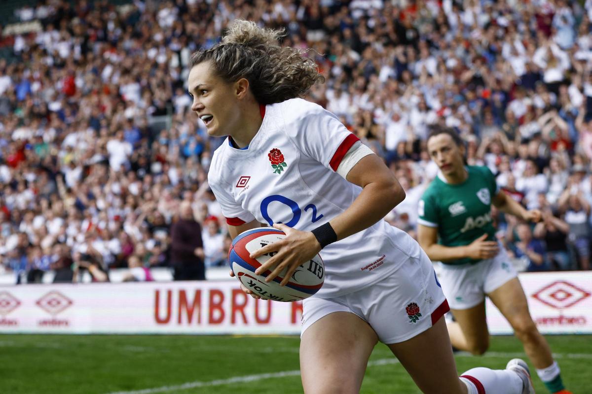 Ellie Kildunne in action. Picture credit :Reuters