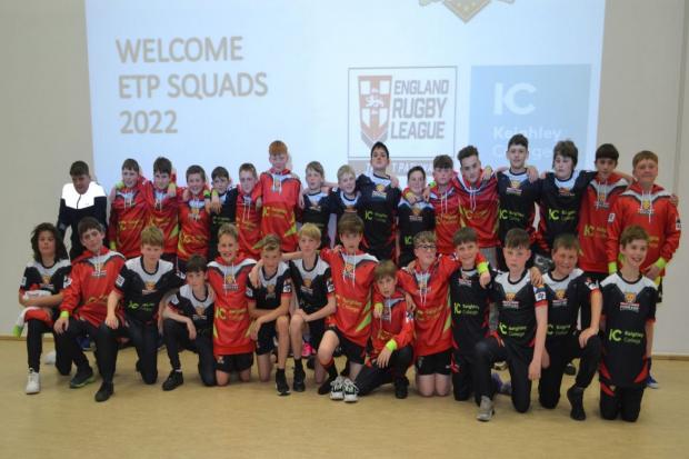 Keighley Cougars England Talent Pathway programme launched this week. Picture: Keighley Cougars.