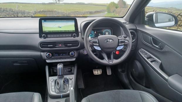 Keighley News: The Kona N's sporty interior is also appealing 
