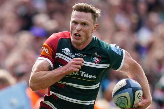 Chris Ashton in action for Leicester