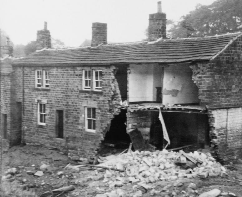 MEMORY LANE: Buildings and bridges swept away as floods hit the Aire Valley 