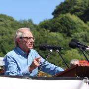 Ken Loach, pictured at Durham Miners’ Gala in 2017