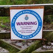 Country Watch area on Ribble Way
