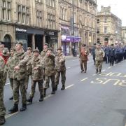 The recent Remembrance Sunday parade in Keighley