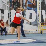 Lauren Naylor competes at the event