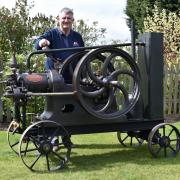 Andy Milestone and his Imperial Pitt engine