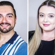Newcomers to Keighley Musical Theatre Company, Dennis Maher and Danielle Ormerod