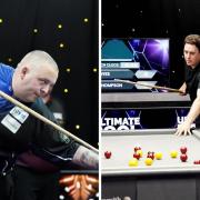 Chris Melling (left) and Karl Boyes (right) now know the schedule and their group opponents for the 2023 edition of Ultimate Pool Champions League. Pictures: Ultimate Pool.